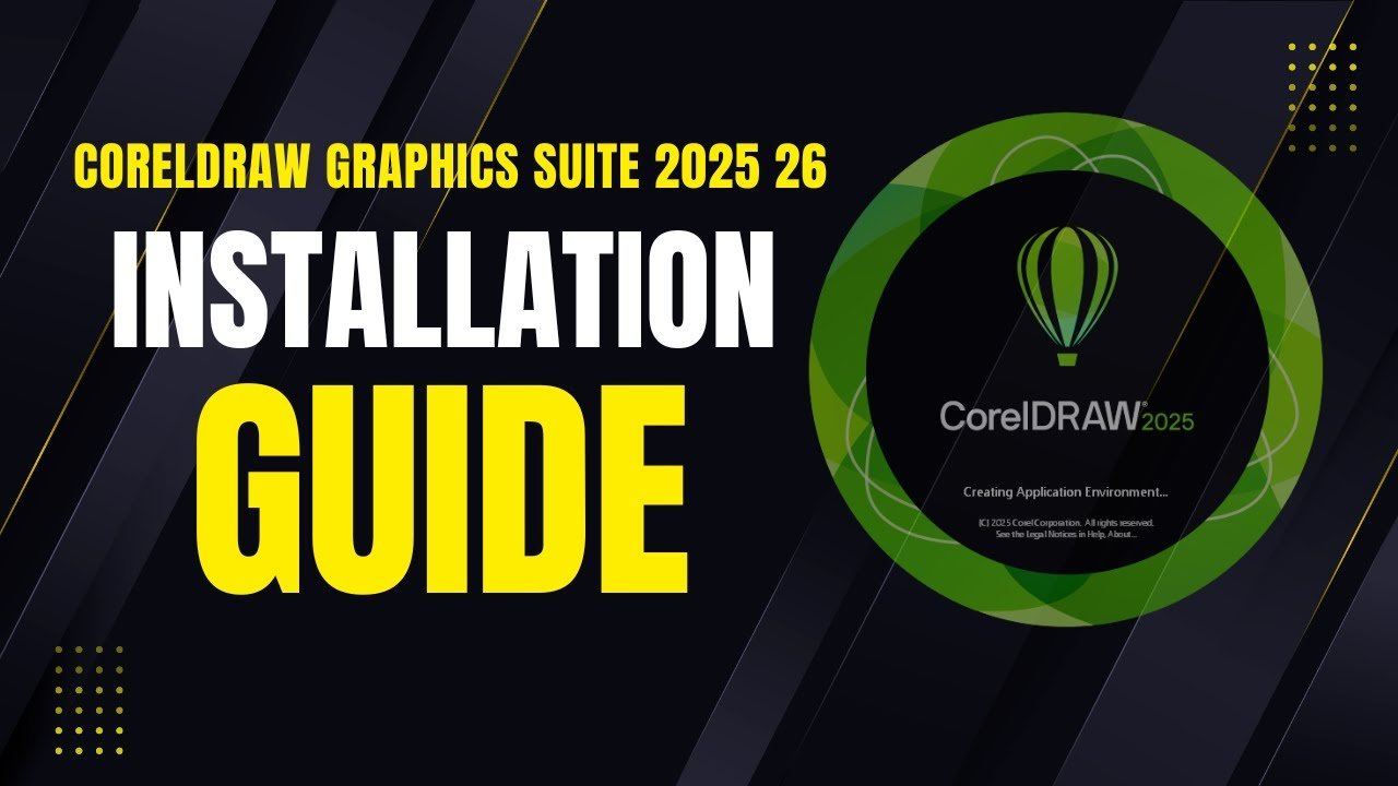 How to Install Coral Draw 2025