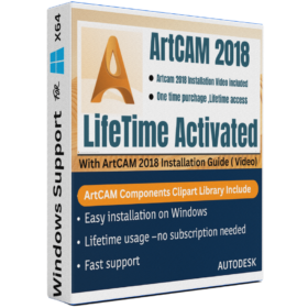 Autodesk ArtCAM 2018 Premium x64 with Complete Libraries