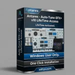 Auto-Tune EFX+ v10.0.1 professional vocal effects interface showing pitch correction engine, multi-effects rack, and melodic pattern generator controls