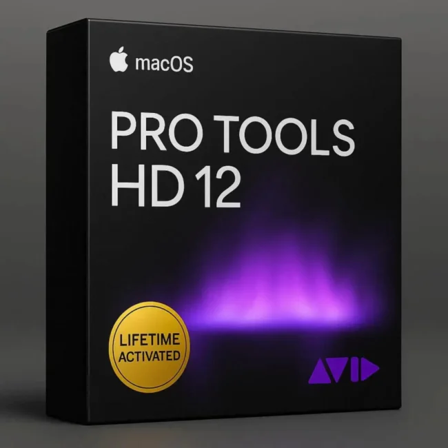 Avid Pro Tools HD 12.5.0 Mac professional audio recording studio DAW with HDX HD Native support and lifetime iLok activation