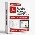 Adobe Acrobat Pro DC 2025 macOS lifetime with PDF editing, form creation, conversion tools. Genuine, personally tested, instant delivery. No subscription