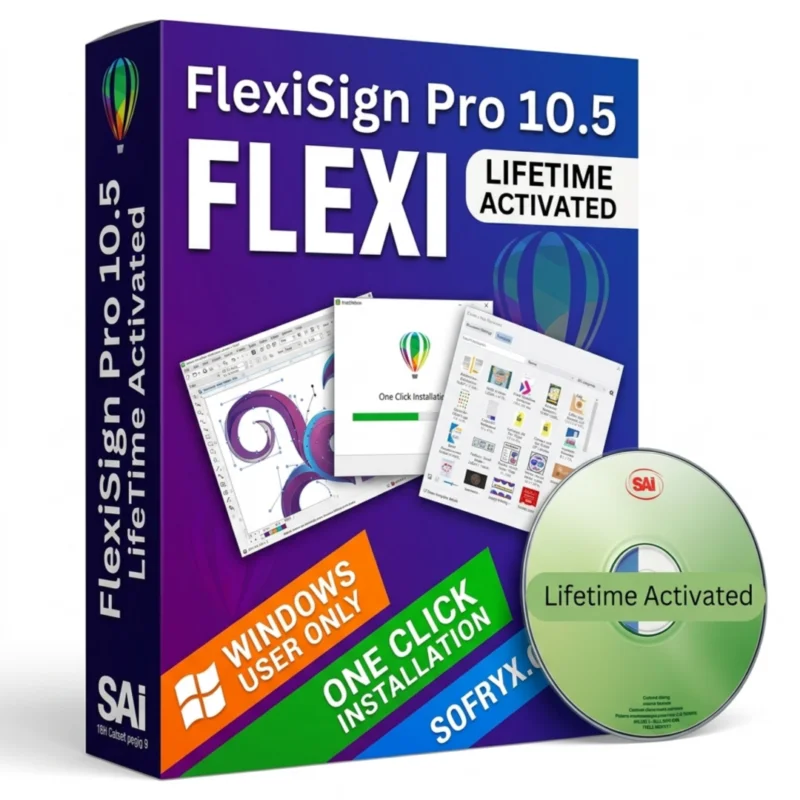 FlexiSign Pro 10.5 Lifetime Activated (32-bit & 64-bit) -Sofryx