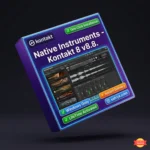 Kontakt 8 professional sampling platform with virtual instruments and sound design interface