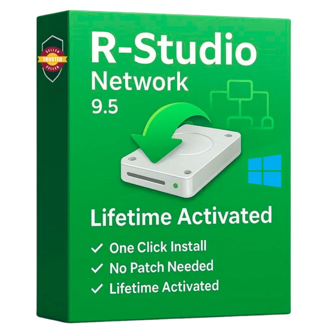 R-Studio professional data recovery software lifetime licence Windows