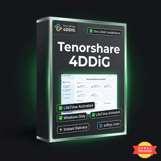 Tenorshare 4DDiG 10.6 best data recovery software lifetime licence