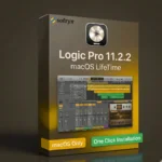 Logic Pro 11 professional music production software for Mac with 1,200+ instruments, Dolby Atmos mixing, and lifetime activation