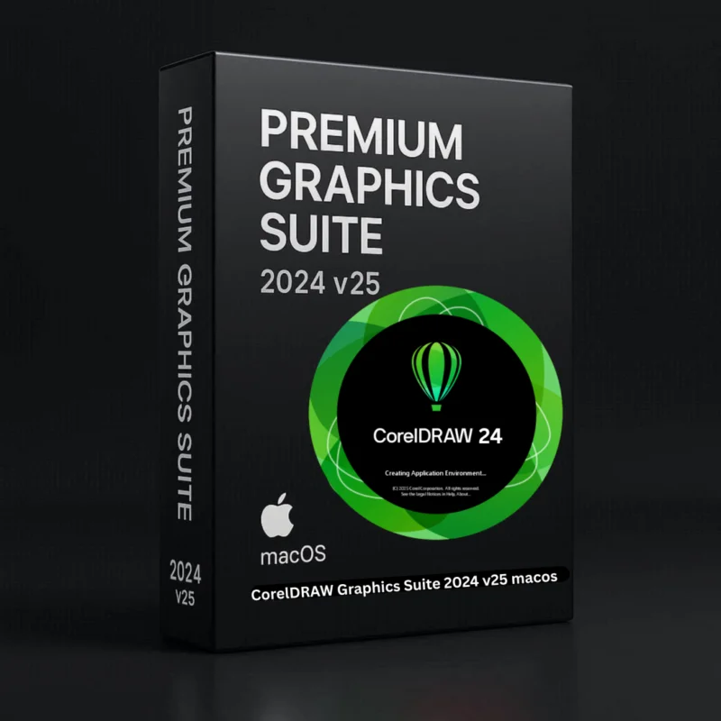 CorelDRAW Graphics Suite 2024 macOS professional graphic design lifetime licence