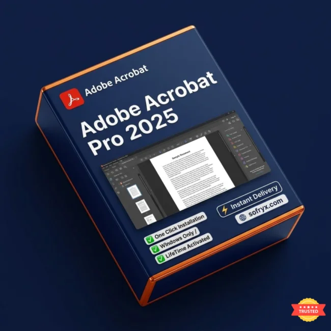 Adobe Acrobat Pro 2025 professional PDF editor interface with document tools and editing capabilities