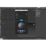 V-Ray professional material library showing thousands of production-ready architectural materials, metals, glass, and fabric shaders