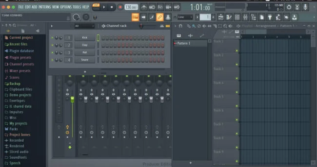 FL Studio piano roll editor best sequencing tool music production