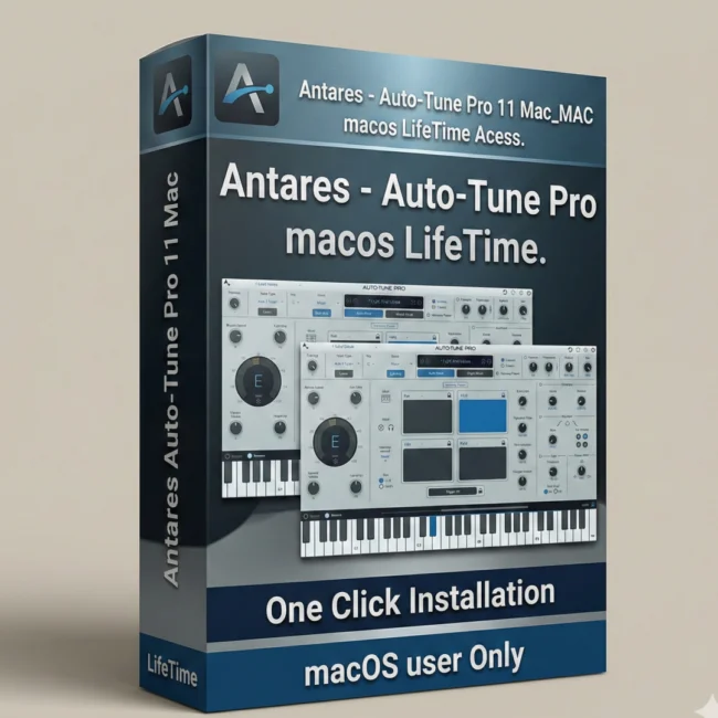 Antares Auto-Tune Pro v11 integration with Logic Pro showing advanced DAW communication on Apple Silicon Mac