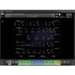 Tangent Drum showing samples in seven natural keys (C, D, E, F, G, A, B) with authentic key-specific resonance