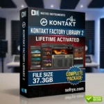 Kontakt Factory Library 2 featuring seven instrument collections for Kontakt 7.6 at Sofryx