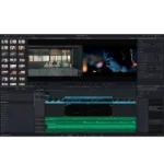 DaVinci Resolve Studio 20.3 Color page with Hollywood-grade grading tools and HDR support