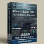 Antares AVOX Bundle 4.3.0 professional vocal effects interface for Mac showing multiple processors