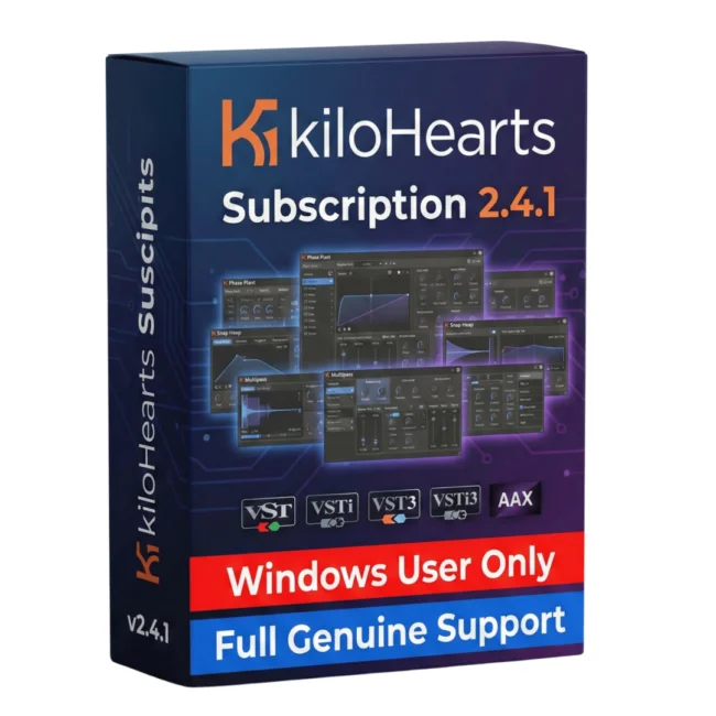kiloHearts Complete Plugins Bundle featuring Phase Plant and 40 plus audio plugins at Sofryx