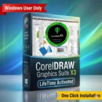 CorelDRAW Graphics Suite X3 lightweight vector design software on Sofryx