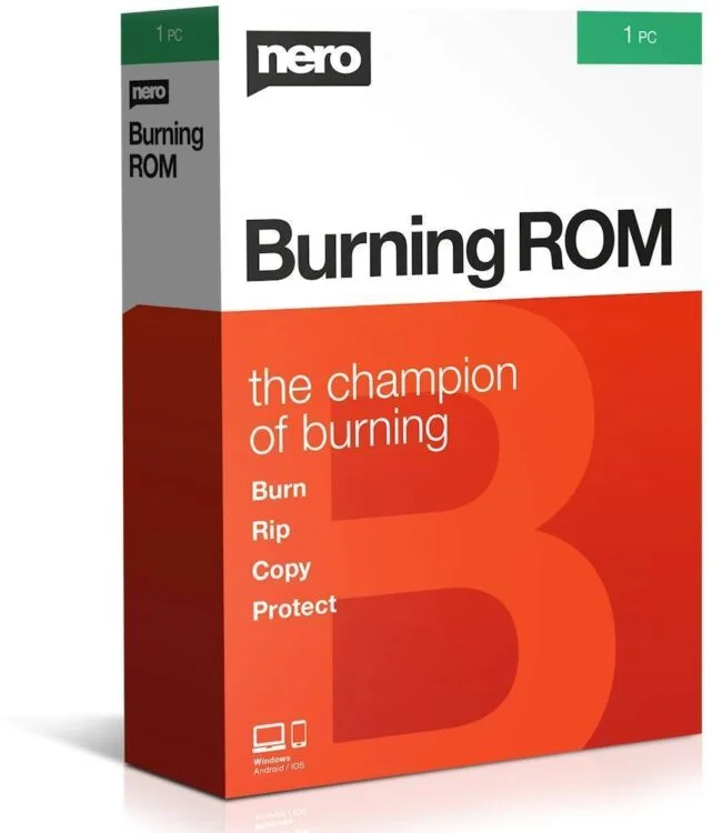Nero Burning ROM 27 lifetime licence CD DVD Blu-ray disc burning Sofryx