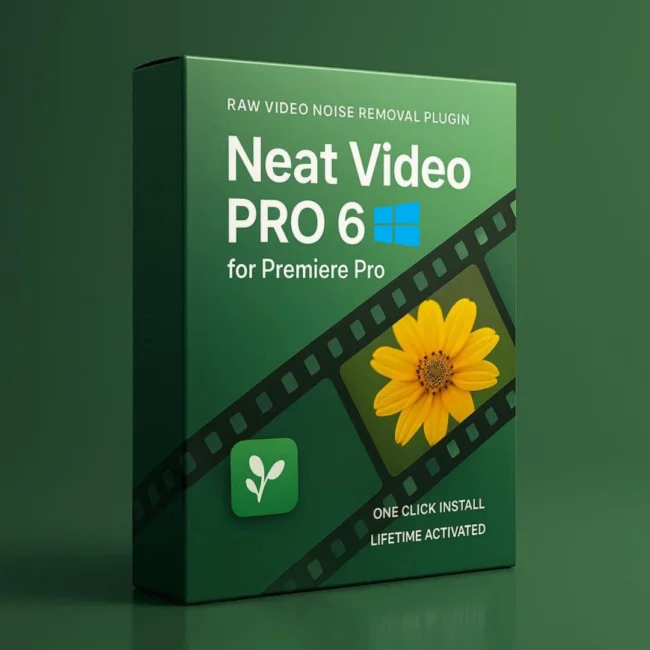 Neat Video Pro 6 for Premiere Pro lifetime licence video noise removal Sofryx