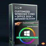 Customized Windows 11 Pro hero image with Office 2024