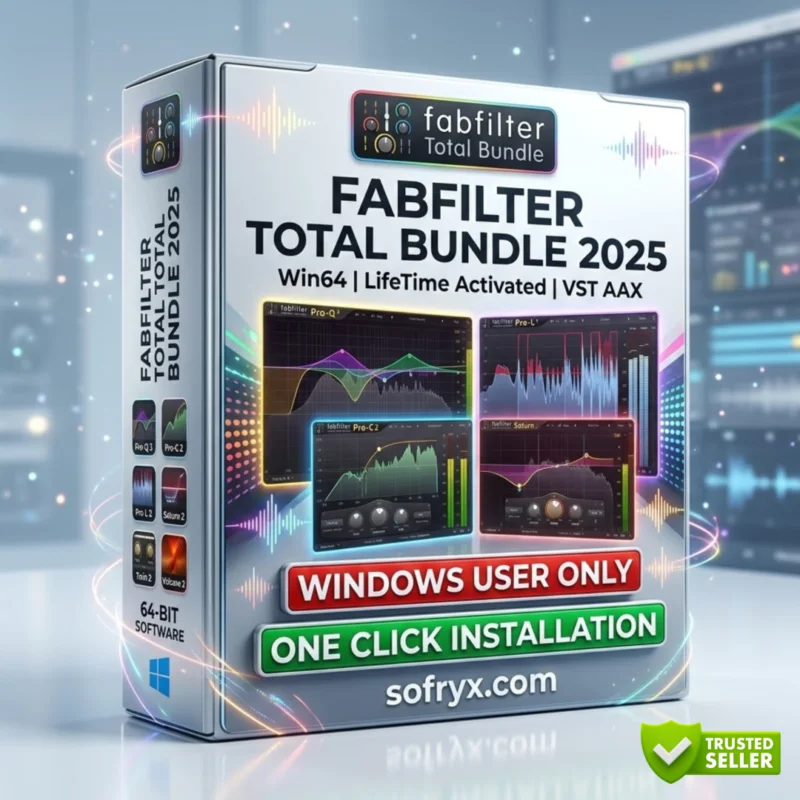 FabFilter Total Bundle 2025 professional audio VST AAX plugins