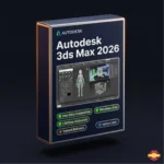 Autodesk 3ds Max 2026 lifetime licence latest 3D modeling animation rendering Sofryx