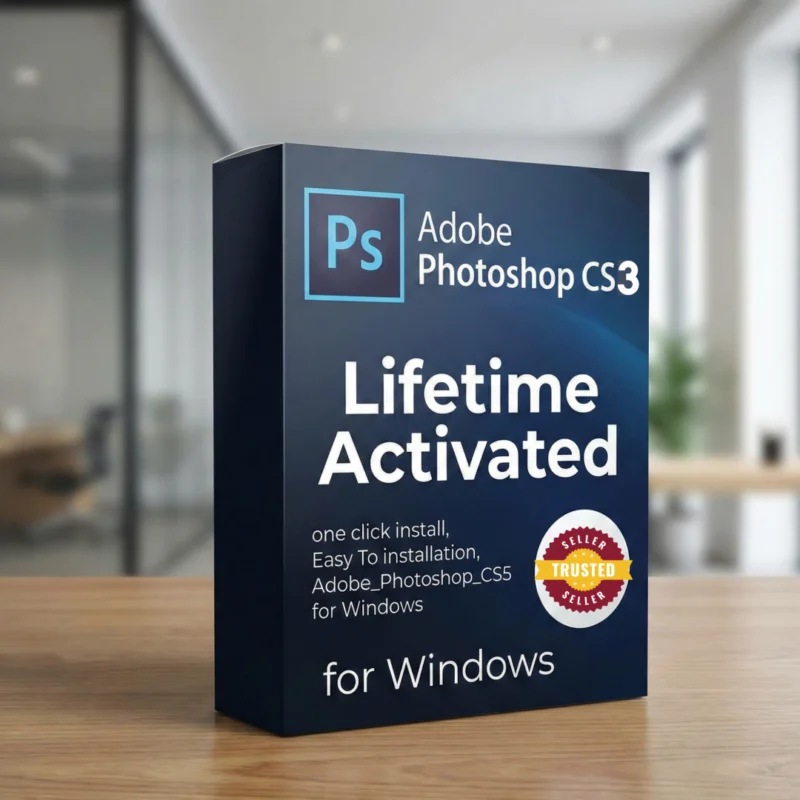 Adobe Photoshop CS3 for Windows lifetime licence with smart filters Sofryx