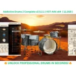 Addictive Drums 2 professional drum sound presets and library