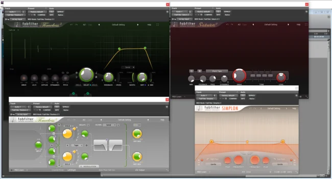 FabFilter Total Bundle Windows 10 11 VST VST3 AAX compatibility