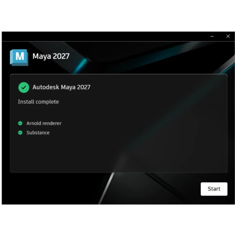 Autodesk Maya 2027 showing character animation rigging and motion control
