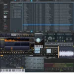 FL Studio piano roll interface showing MIDI notes automation and sequencing tools