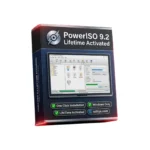 PowerISO 9.2 lifetime activated ISO disc image tool for Windows Sofryx