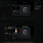 Wondershare Filmora 15.3 workflow interface timeline music effects