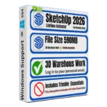 SketchUp Pro 2026 lifetime licence latest 3D modeling architecture Sofryx