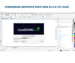 CorelDRAW 2025 vector drawing and illustration workspace with tools