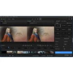 Topaz Video AI 1.2.0 Live Frame Preview with real-time parameter adjustment interface