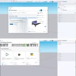 SketchUp Pro 2026 push-pull modeling over point cloud scan reference data
