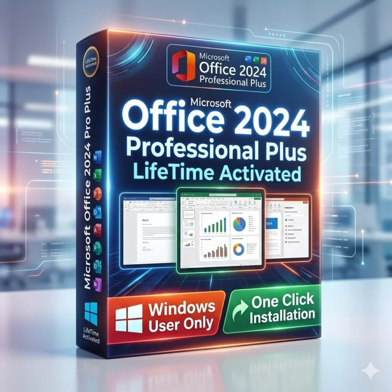 Office LTSC 2024 Professional Plus with Visio and Project lifetime on Sofryx