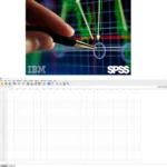 IBM SPSS Statistics 27 data editor with variable view and data management tools