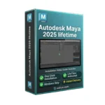Autodesk Maya 2025 professional 3D animation modeling interface