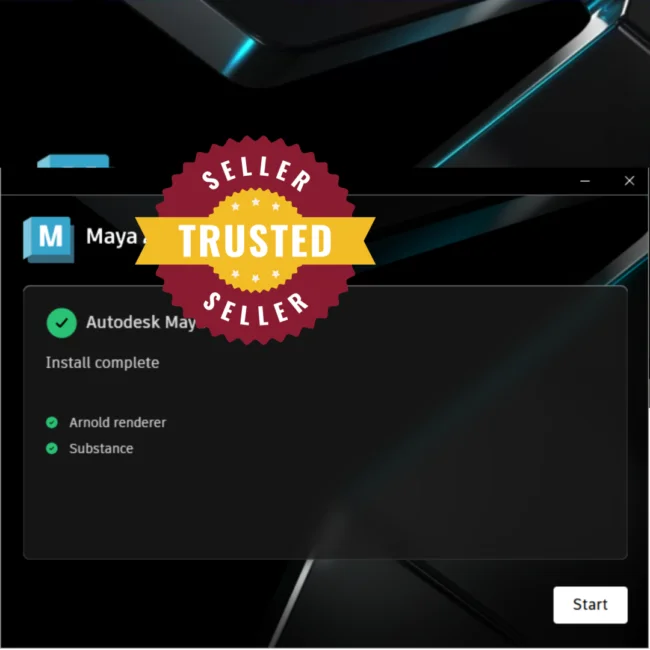 Autodesk Maya 2025 showing character animation rigging and motion control