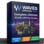 Waves Ultimate 2024 professional audio plugin bundle 230 plugins