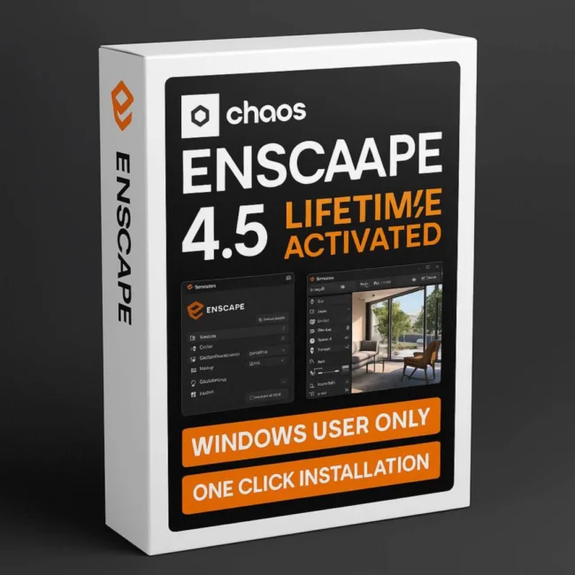 Chaos Enscape 4.5.0.490 Win real-time 3D rendering software