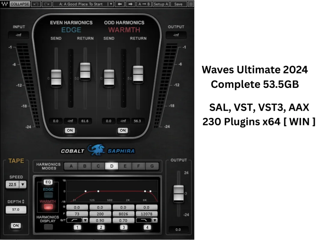 Waves mixing mastering plugins compressor EQ processor tools